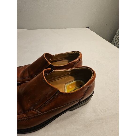 Dockers Brown Leather Pro Style All Motion Comfort Slip on Dress Shoes Mens 8.5M - Picture 9 of 9